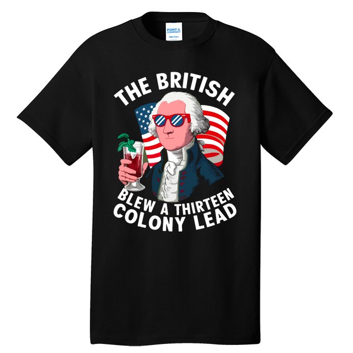 The British Blew A 13 Colony Lead Tall T-Shirt