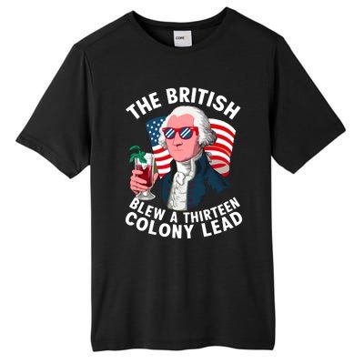 The British Blew A 13 Colony Lead Tall Fusion ChromaSoft Performance T-Shirt