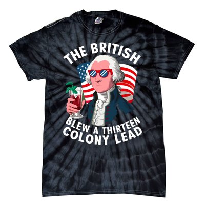 The British Blew A 13 Colony Lead Tie-Dye T-Shirt