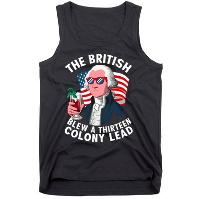 The British Blew A 13 Colony Lead Tank Top