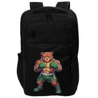 Teddy Boxer Bear Stylish Boxing Player Teddy Bear Impact Tech Backpack