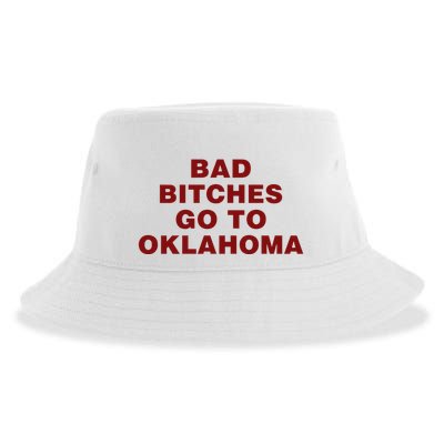 Trankie Bad Bitches Go To Oklahoma Sustainable Bucket Hat