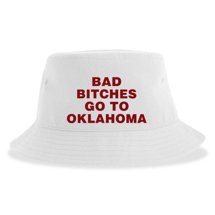 Trankie Bad Bitches Go To Oklahoma Sustainable Bucket Hat