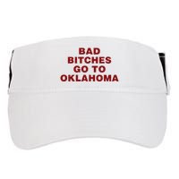 Trankie Bad Bitches Go To Oklahoma Adult Drive Performance Visor
