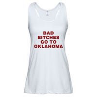 Trankie Bad Bitches Go To Oklahoma Ladies Essential Flowy Tank