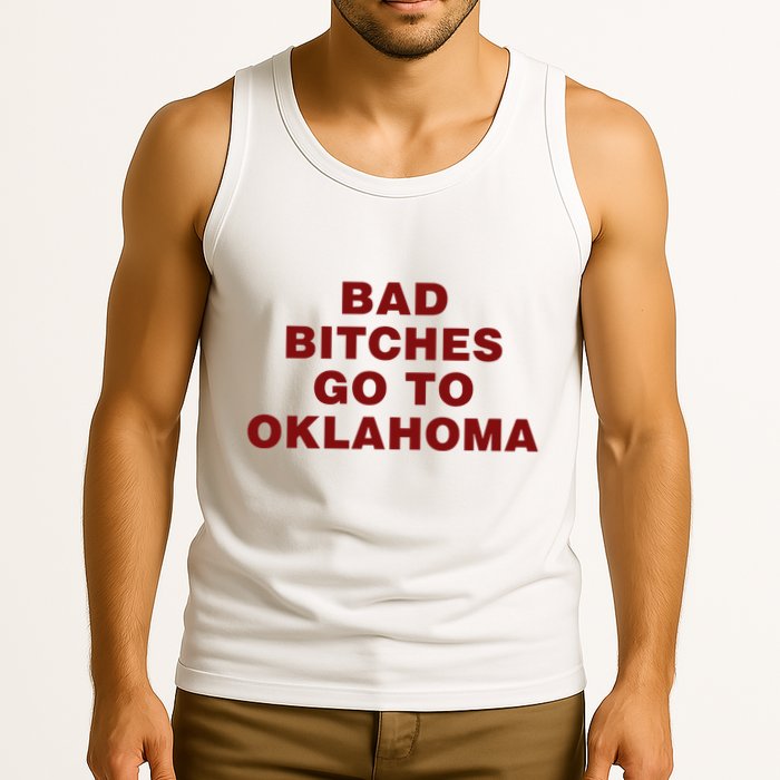 Trankie Bad Bitches Go To Oklahoma Tank Top