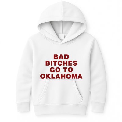 Trankie Bad Bitches Go To Oklahoma Kids Hoodie