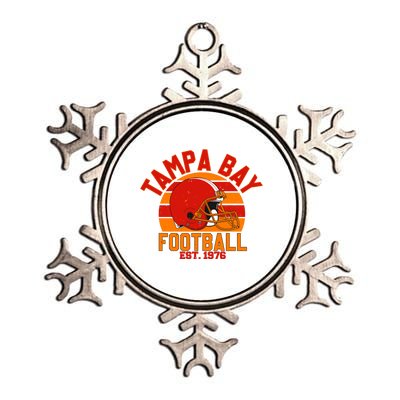 Tampa Bay Buccaneer Est 1976 Football Team Supporter Metallic Star Ornament