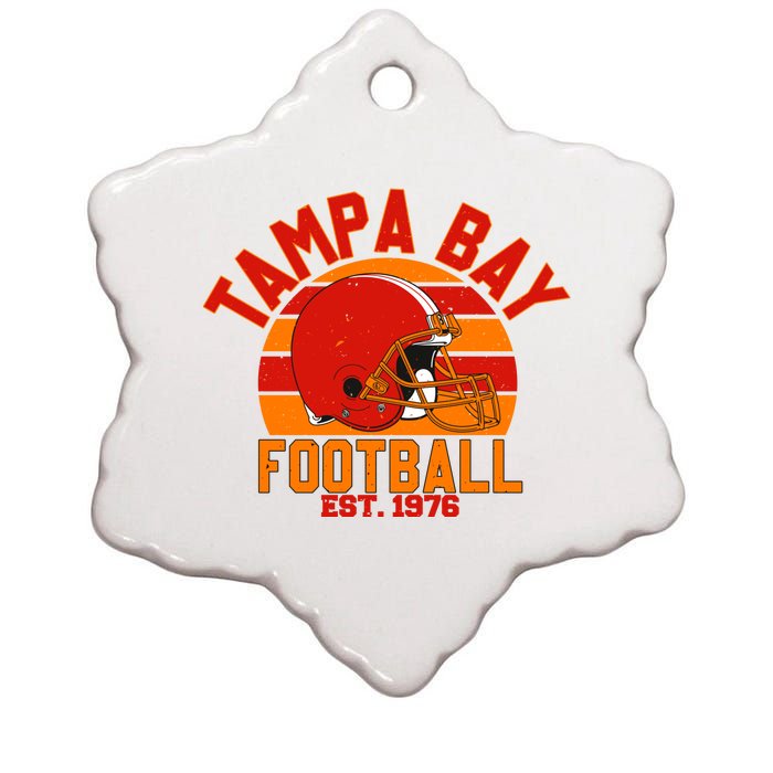 Tampa Bay Buccaneer Est 1976 Football Team Supporter Ceramic Star Ornament