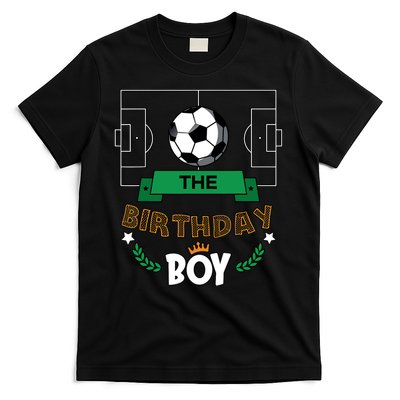 The Birthday Boy Soccer Theme Matching Family Party T-Shirt