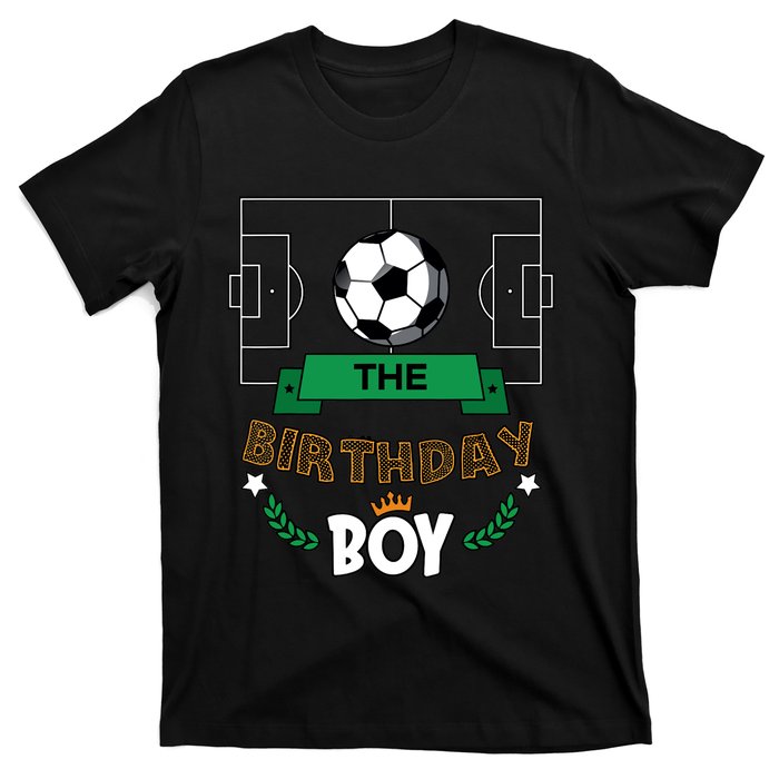 The Birthday Boy Soccer Theme Matching Family Party T-Shirt