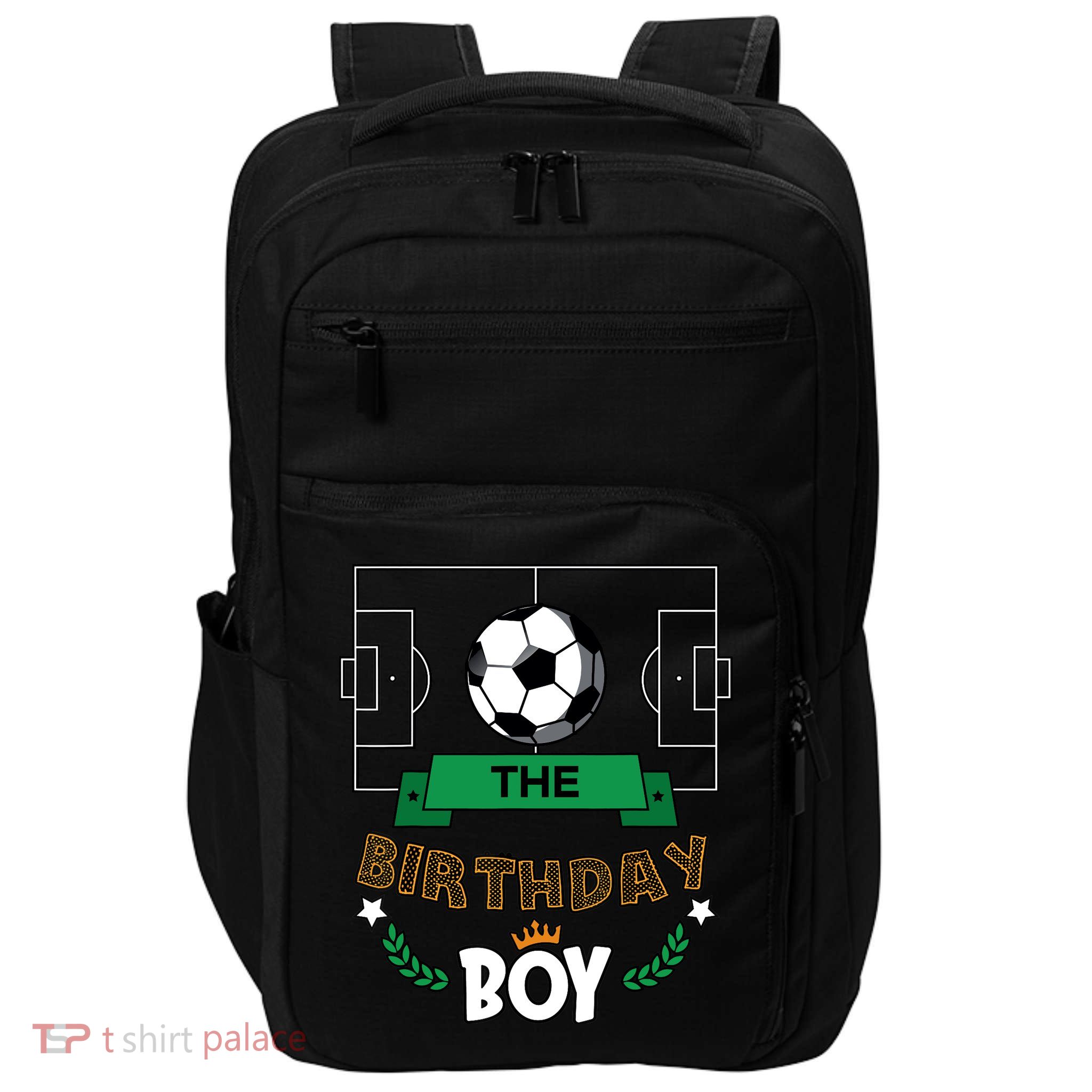 The Birthday Boy Soccer Theme Matching Family Party Impact Tech Backpack