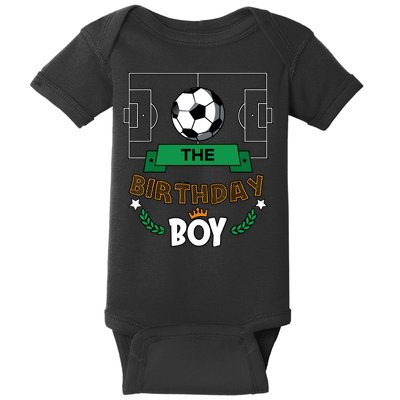 The Birthday Boy Soccer Theme Matching Family Party Baby Bodysuit
