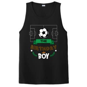 The Birthday Boy Soccer Theme Matching Family Party PosiCharge Competitor Tank