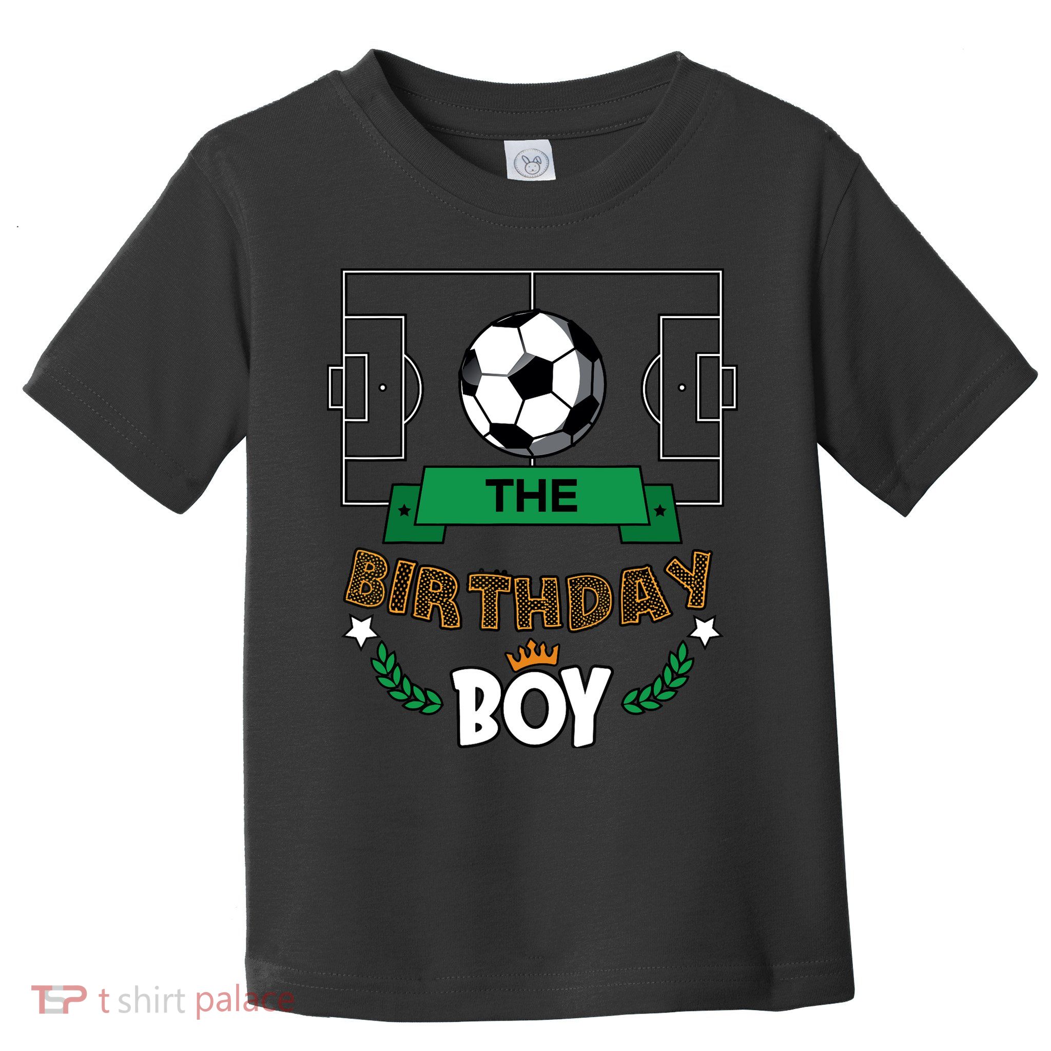 The Birthday Boy Soccer Theme Matching Family Party Toddler T-Shirt