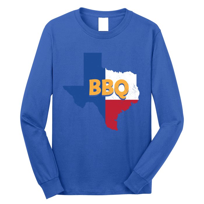 Texas Bbq Barbeque Party Grillmaster Grilling Smoking Meat Gift Long Sleeve Shirt