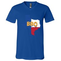 Texas Bbq Barbeque Party Grillmaster Grilling Smoking Meat Gift V-Neck T-Shirt