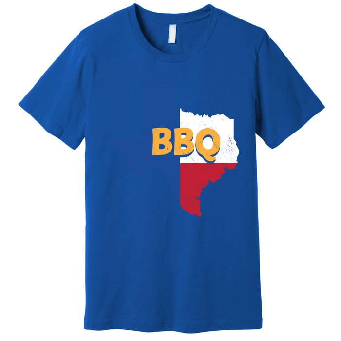 Texas Bbq Barbeque Party Grillmaster Grilling Smoking Meat Gift Premium T-Shirt