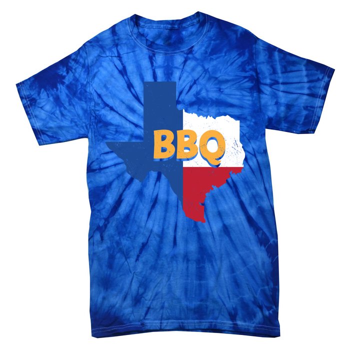 Texas Bbq Barbeque Party Grillmaster Grilling Smoking Meat Gift Tie-Dye T-Shirt