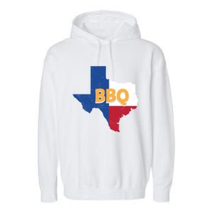 Texas Bbq Barbeque Party Grillmaster Grilling Smoking Meat Gift Garment-Dyed Fleece Hoodie