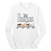 The Beagles Beagle Dog Funny For Beagle Lovers Long Sleeve Shirt