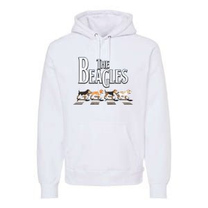 The Beagles Beagle Dog Funny For Beagle Lovers Premium Hoodie