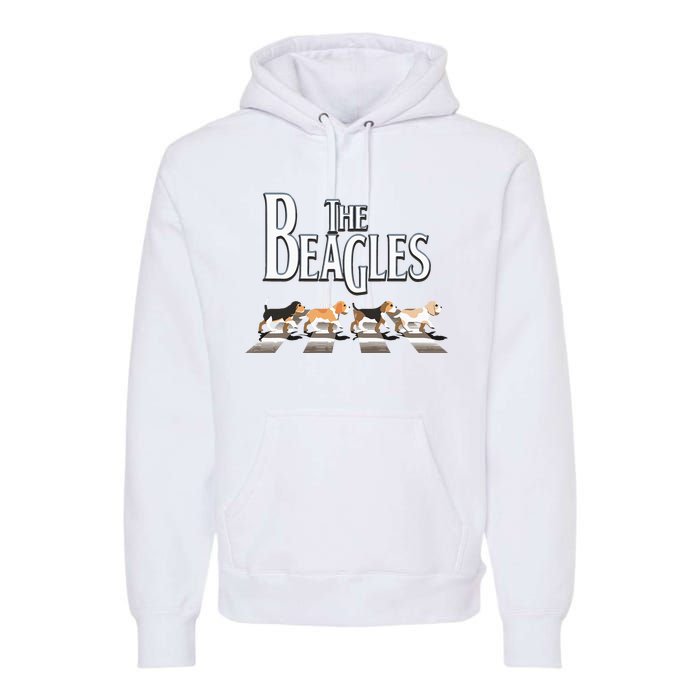 The Beagles Beagle Dog Funny For Beagle Lovers Premium Hoodie