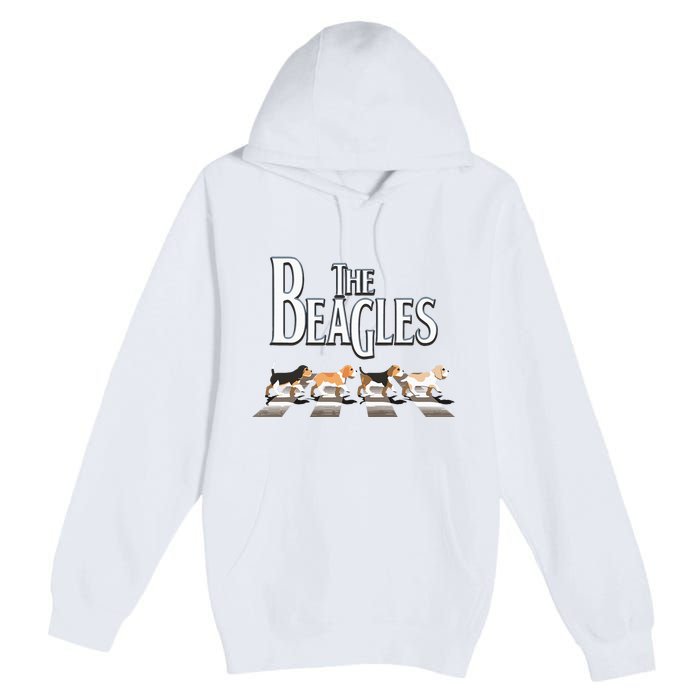 The Beagles Beagle Dog Funny For Beagle Lovers Premium Pullover Hoodie