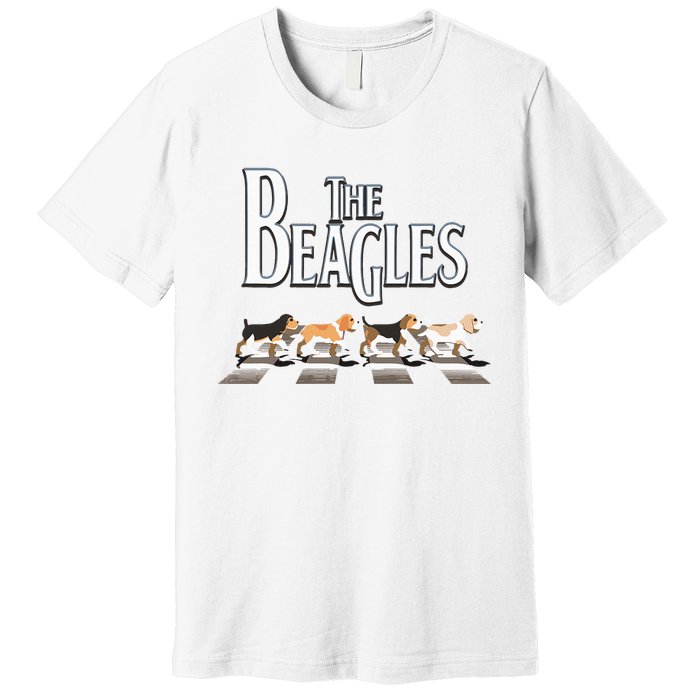 The Beagles Beagle Dog Funny For Beagle Lovers Premium T-Shirt