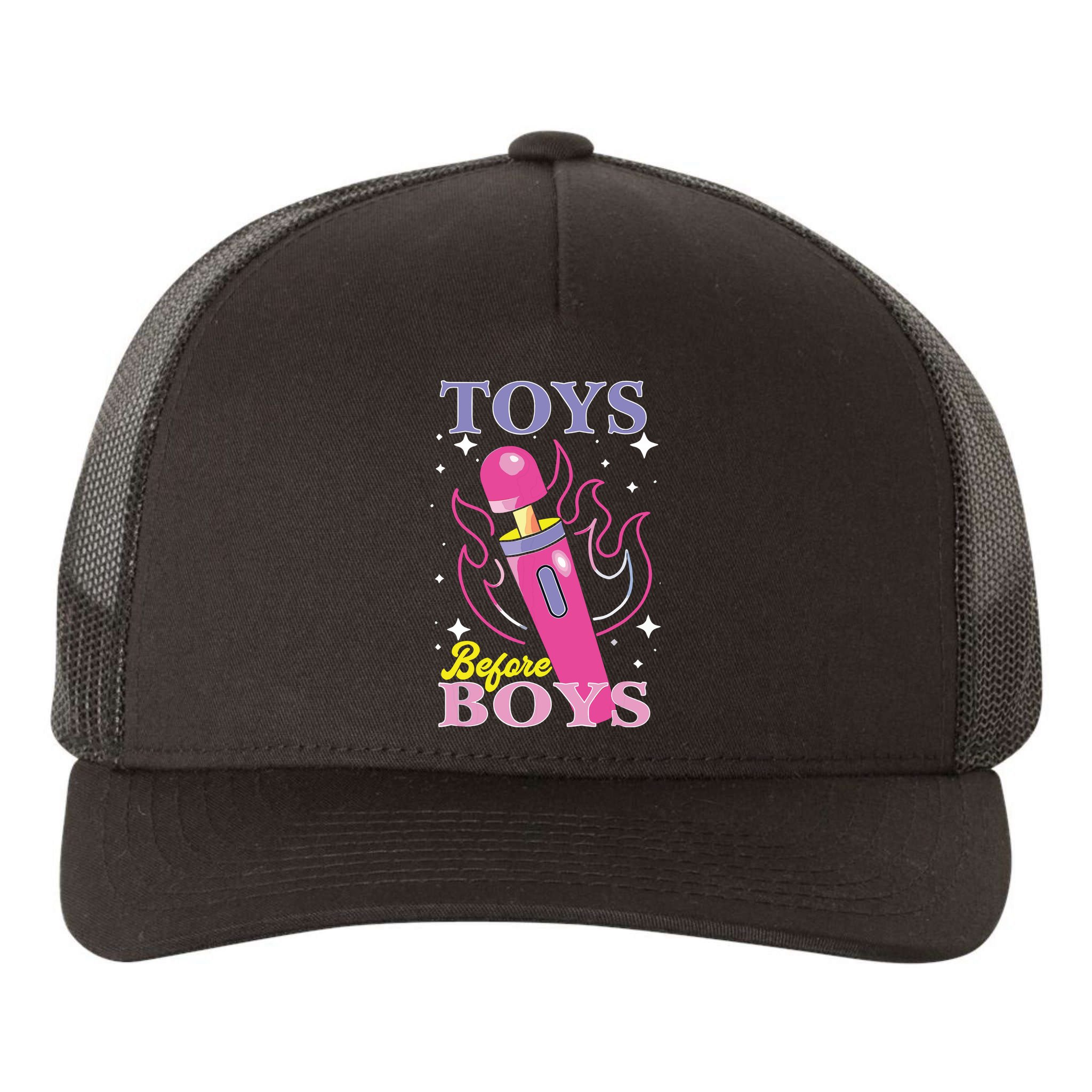 Toys Before Boy Yupoong Adult 5-Panel Trucker Hat