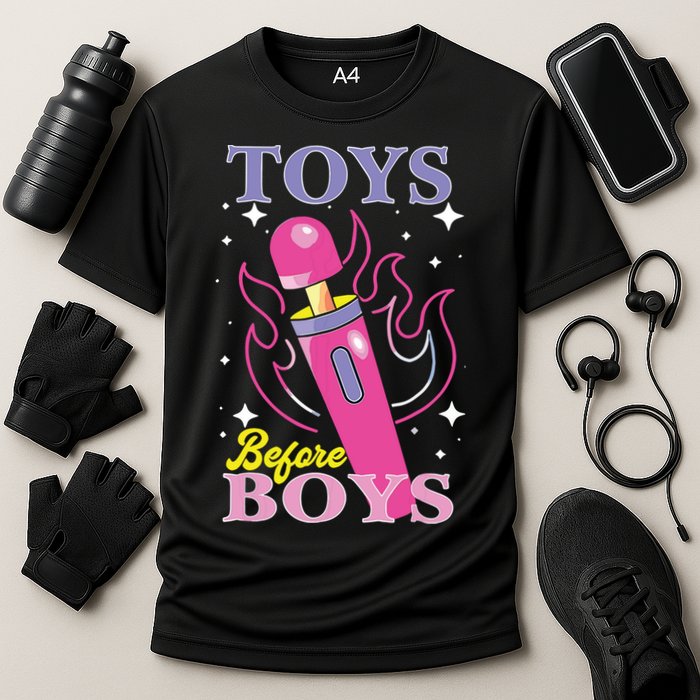 Toys Before Boy Cooling Performance Crew T-Shirt