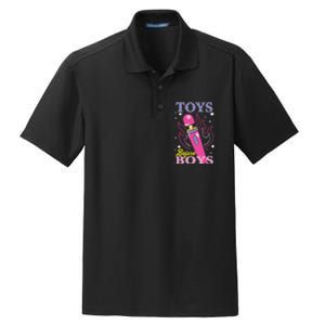 Toys Before Boy Dry Zone Grid Polo