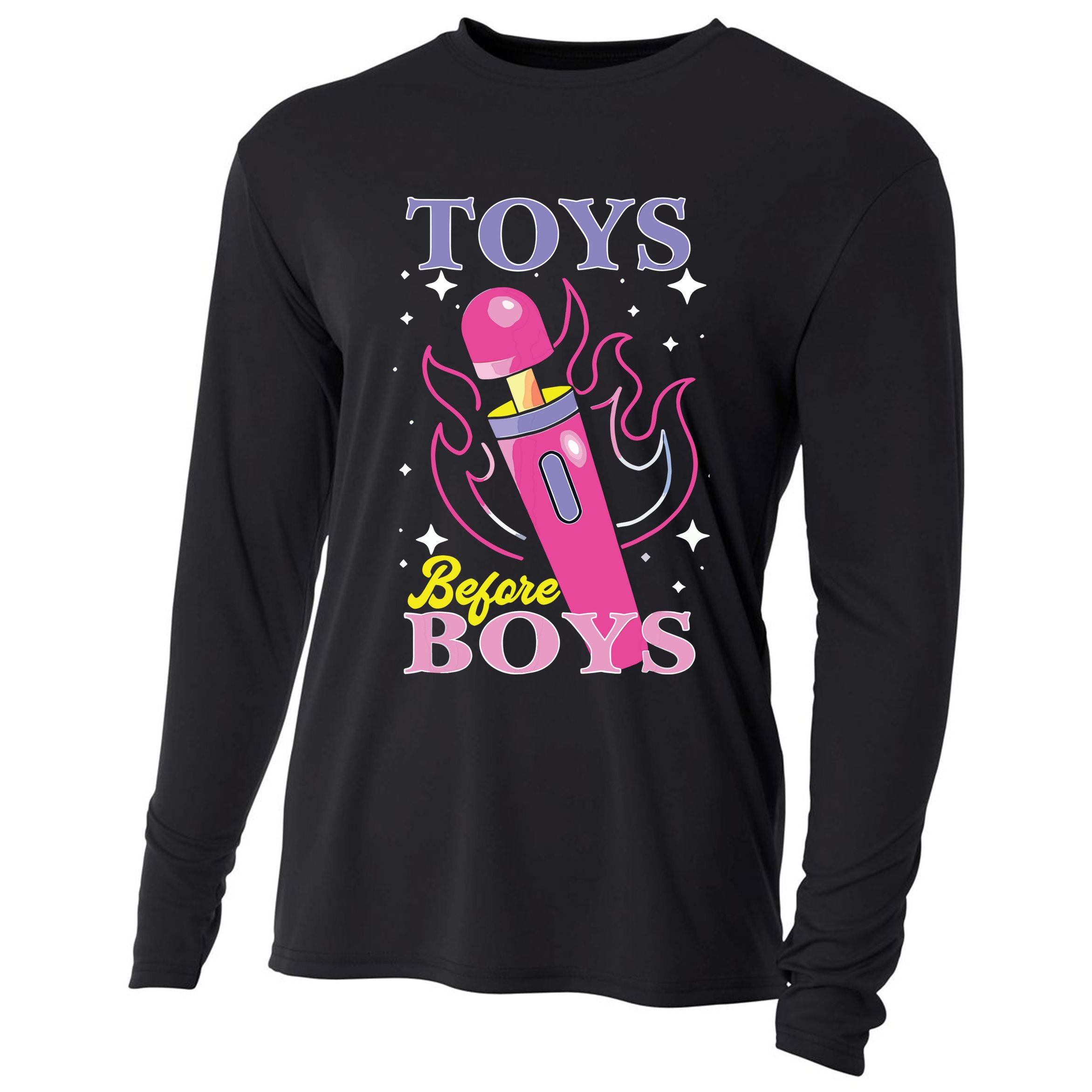 Toys Before Boy Cooling Performance Long Sleeve Crew