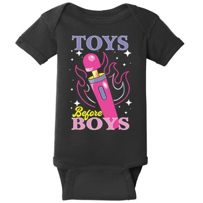 Toys Before Boy Baby Bodysuit