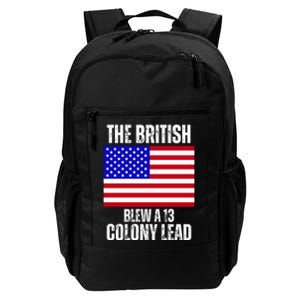 The British Blew A 13 Colony Lead Funny Daily Commute Backpack