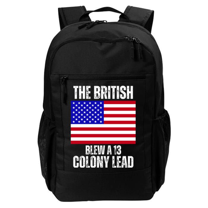 The British Blew A 13 Colony Lead Funny Daily Commute Backpack