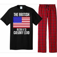 The British Blew A 13 Colony Lead Funny Pajama Set