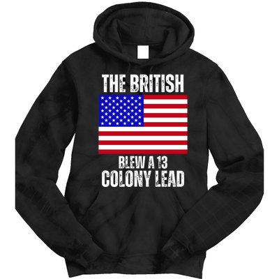 The British Blew A 13 Colony Lead Funny Tie Dye Hoodie