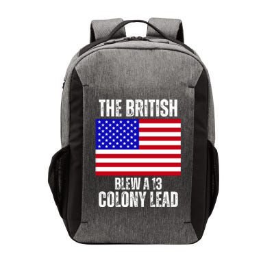 The British Blew A 13 Colony Lead Funny Vector Backpack