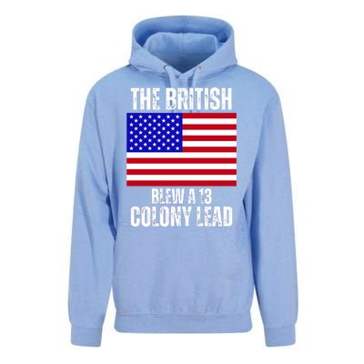 The British Blew A 13 Colony Lead Funny Unisex Surf Hoodie