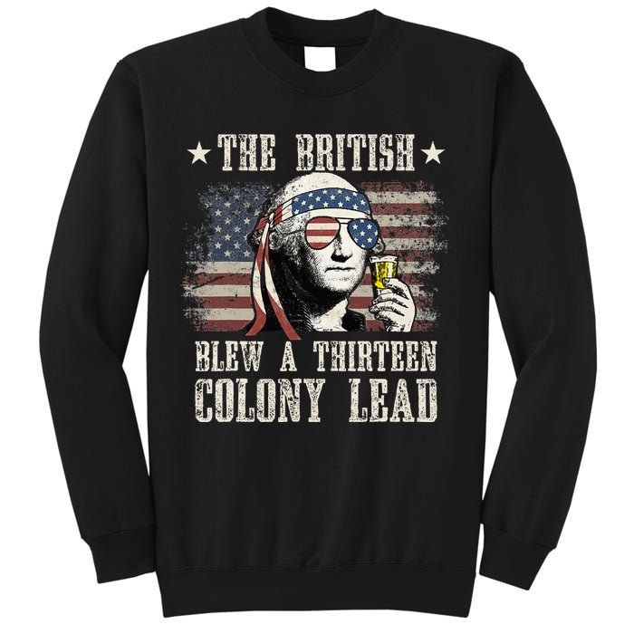 The British Blew A 13 Colony Lead 4th Of July Sweatshirt