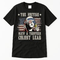 The British Blew A 13 Colony Lead 4th Of July Tall T-Shirt