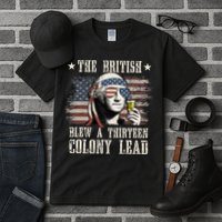 The British Blew A 13 Colony Lead 4th Of July Tall T-Shirt