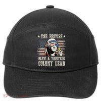 The British Blew A 13 Colony Lead 4th Of July 7-Panel Snapback Hat
