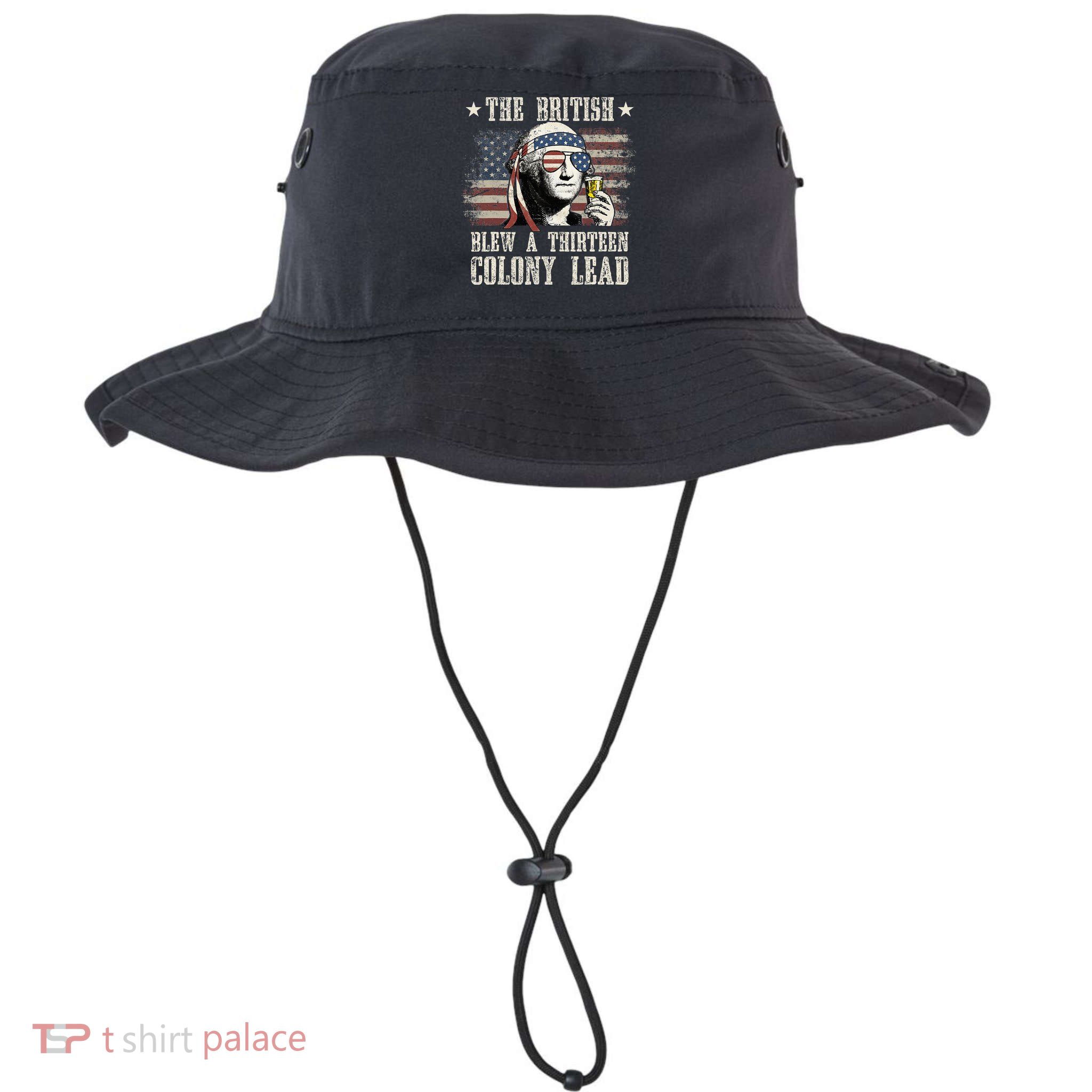 The British Blew A 13 Colony Lead 4th Of July Bucket Hat