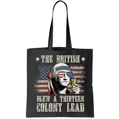 The British Blew A 13 Colony Lead 4th Of July Bag