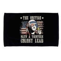 The British Blew A 13 Colony Lead 4th Of July Microfiber Hand Towel