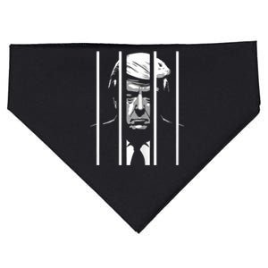 Trump Behind Bars ...Funny Anti Trump USA-Made Doggie Bandana