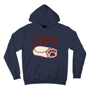 Toe Bean Burrito Funny Cute Cat Puns Toe Beans Tall Hoodie