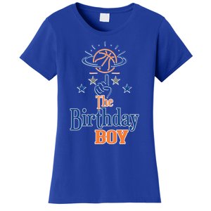 The Birthday Basketball Theme Matching Family Party Gift Women's T-Shirt